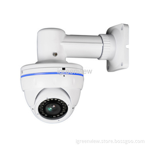 Vandalproof Ir Dome Camera With Wall-mount Bracket Option